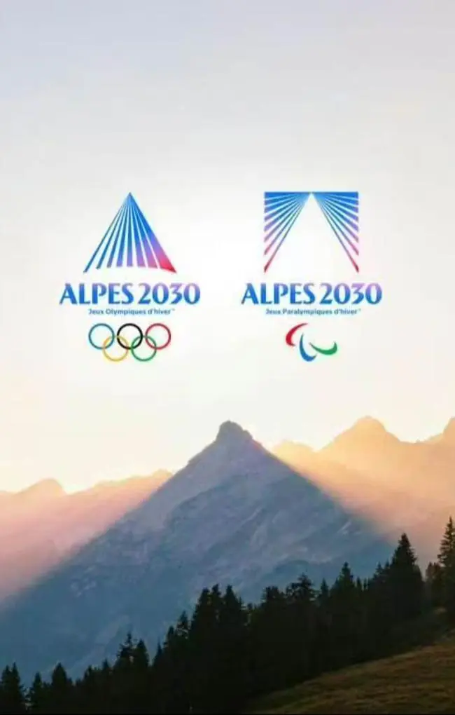 2030法国阿尔卑斯冬奥会、残奥会会徽公布