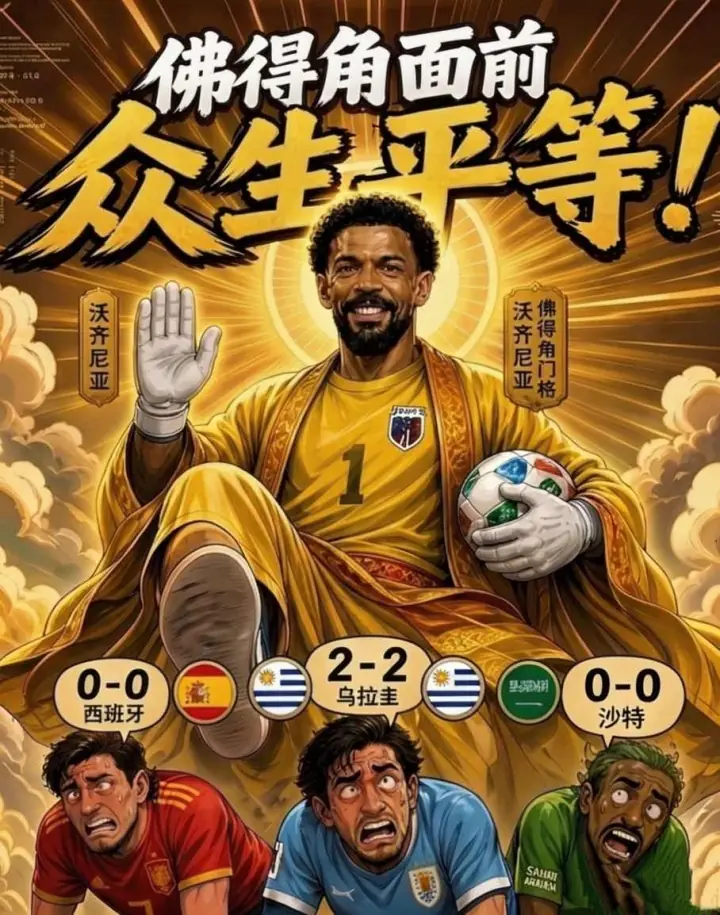 今日趣图：什么新时代梅罗对决？让你们看看金球先生——登贝莱