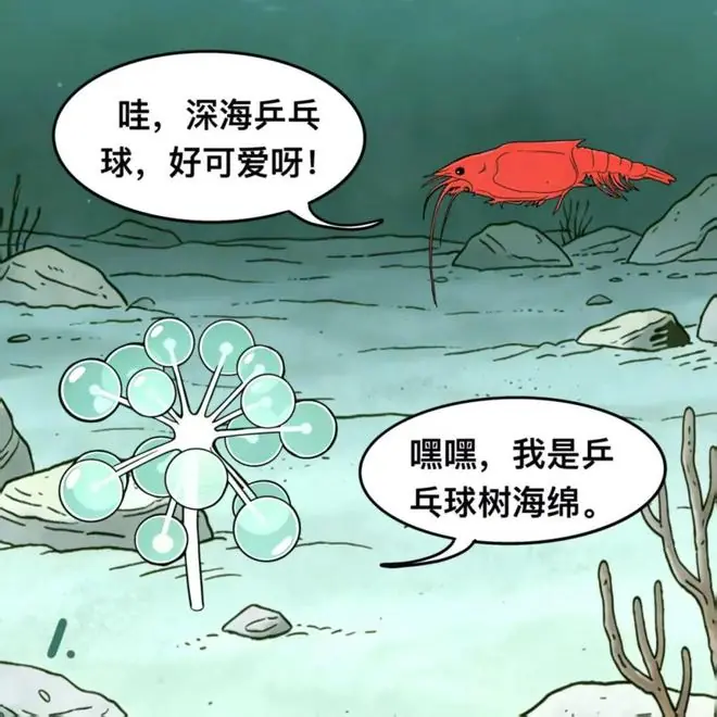 科普漫画 | 深海“乒乓球”（原创 刘萍）