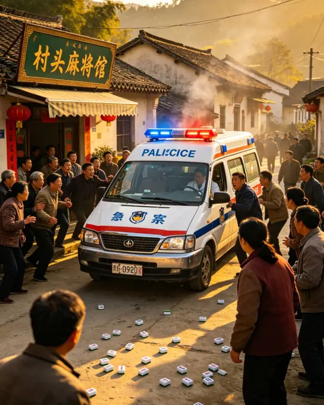 麻将真的不能再打了，昨天我们村麻将馆出了人命，太吓人了