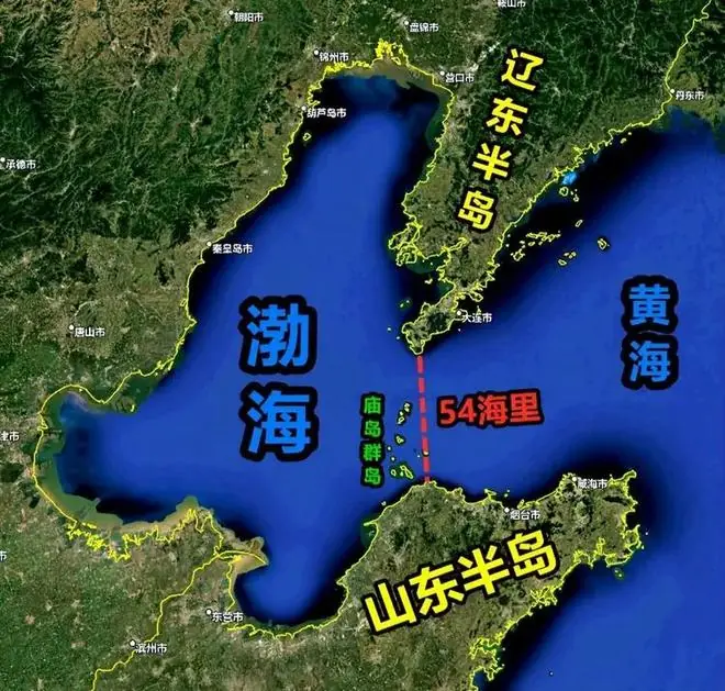 渤海为什么是中国内海，外军不能随便进？多亏了一座2.7km²的小岛