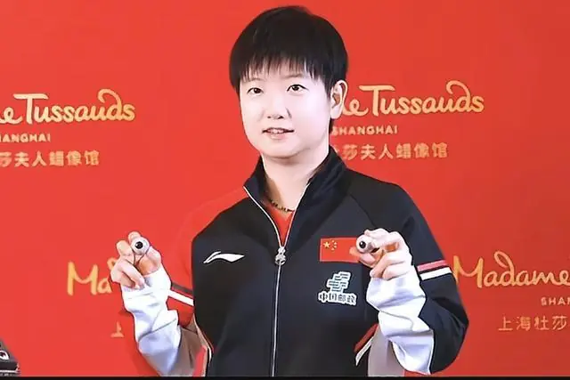 官宣!孙颖莎蜡像将7.13亮相上海杜莎.原来早就定好.只是现在官宣