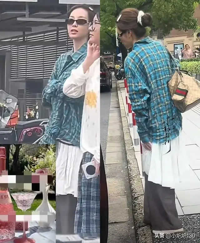 田曦薇放假素颜逛街被偶遇 状态太能打却被疑是私生跟车偷拍