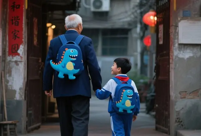 退休大爷帮忙接小孩2年，住院要借8千应急，邻居没借，隔天傻眼了