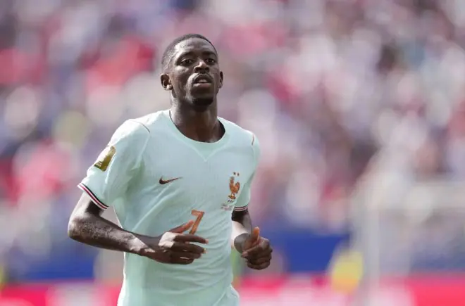 登贝莱世界杯7球参与仅次于OD姆巴佩、梅西！法国2-0淘汰摩洛哥，锋线双核全面爆发