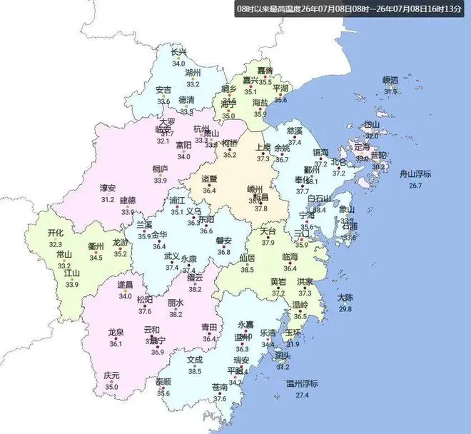 38℃高温还在发力！超强台风“巴威”已锁定东海，浙江风雨将升级