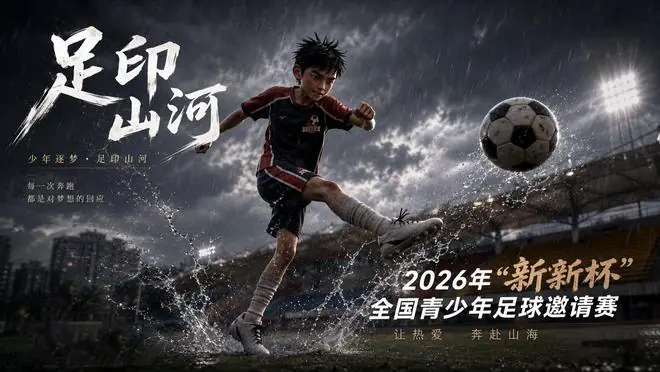 2026年“新新杯”全国青少年足球邀请赛宣传片《足印山河》发布