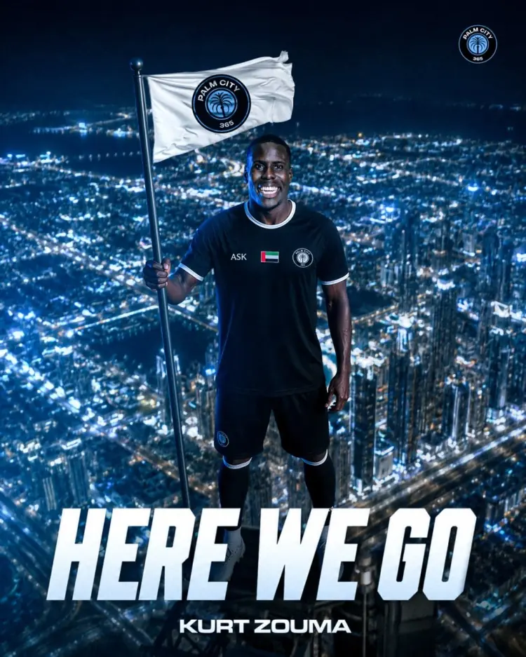 Here we go！罗马诺：31岁祖马将加盟阿联酋俱乐部棕榈城FC
