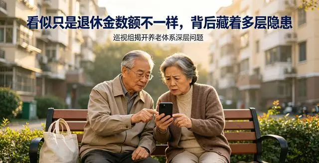 看似只是退休金数额不一样,巡查组揭开养老体系暗藏多层现实隐患