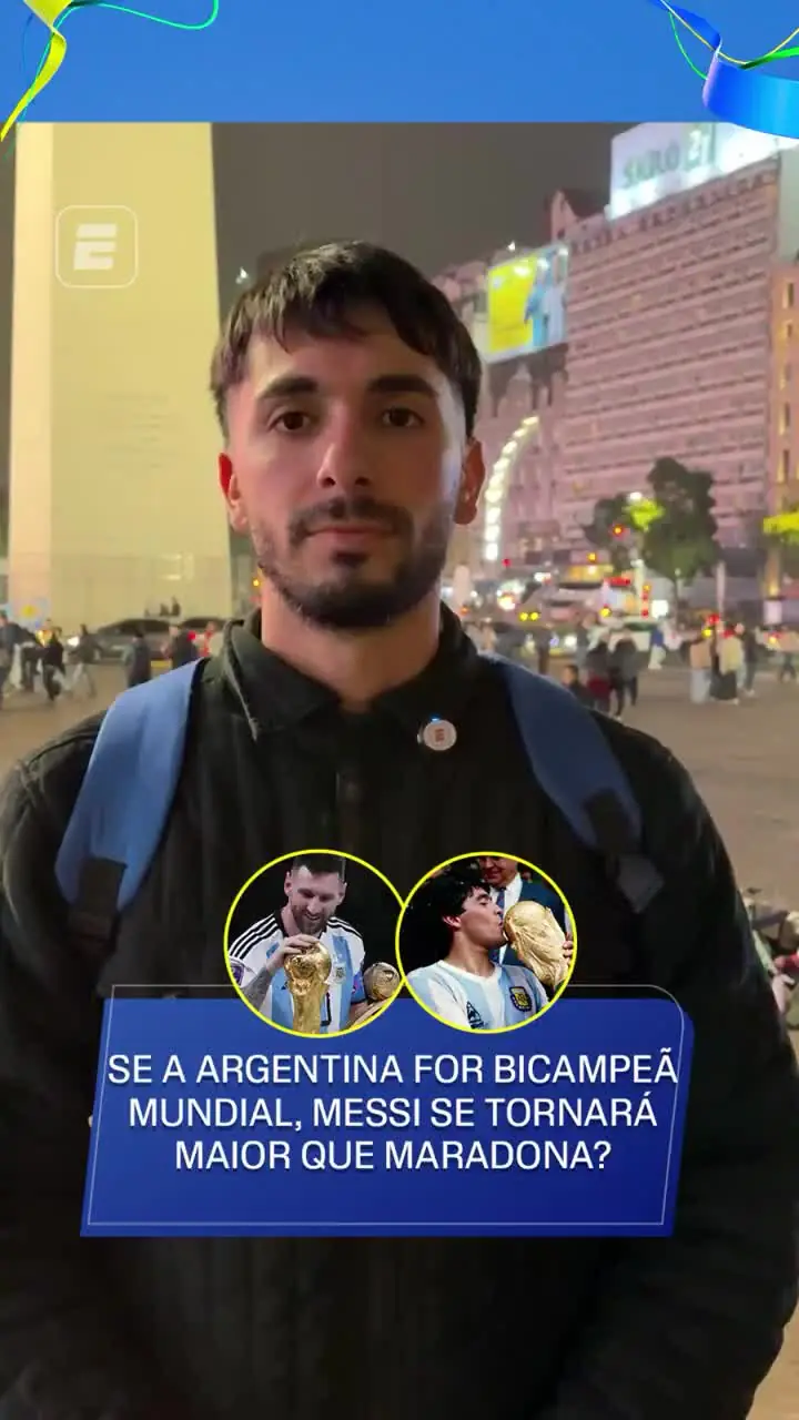 梅西再拿世界杯能否超越老马？ESPN街访：梅西就是第1 已超越老马