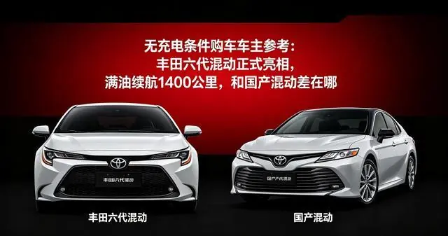 六代丰田THS混动登场，无需充电，综合油耗低至3.99升