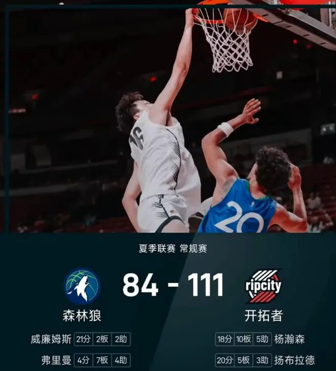 杨瀚森狂轰18+10+5！投篮8中7，喝水忘开盖，千万合同稳了！