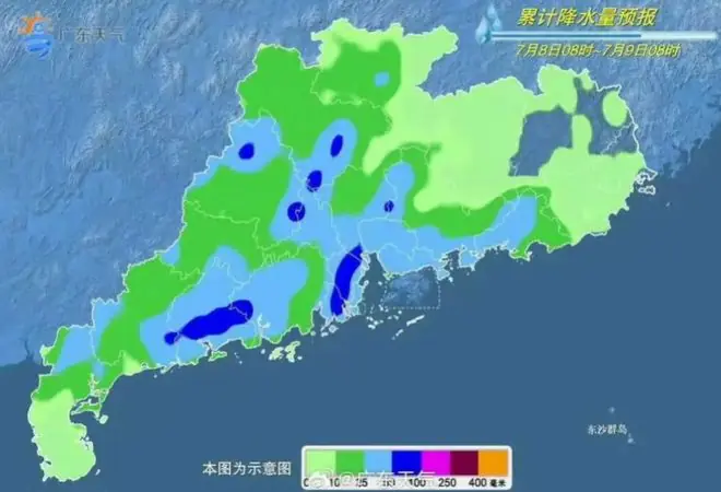 台风“巴威”或为广东带来先热后雨天气！粤东将有38℃高温