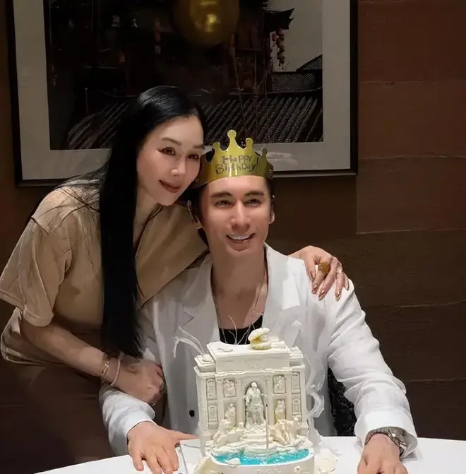 张伦硕迎来44岁生日，老婆钟丽缇为他庆生，幸福感满屏！