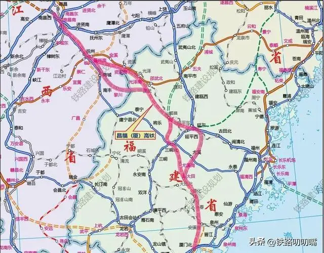 中央重点推进福建4条核心铁路全面解读