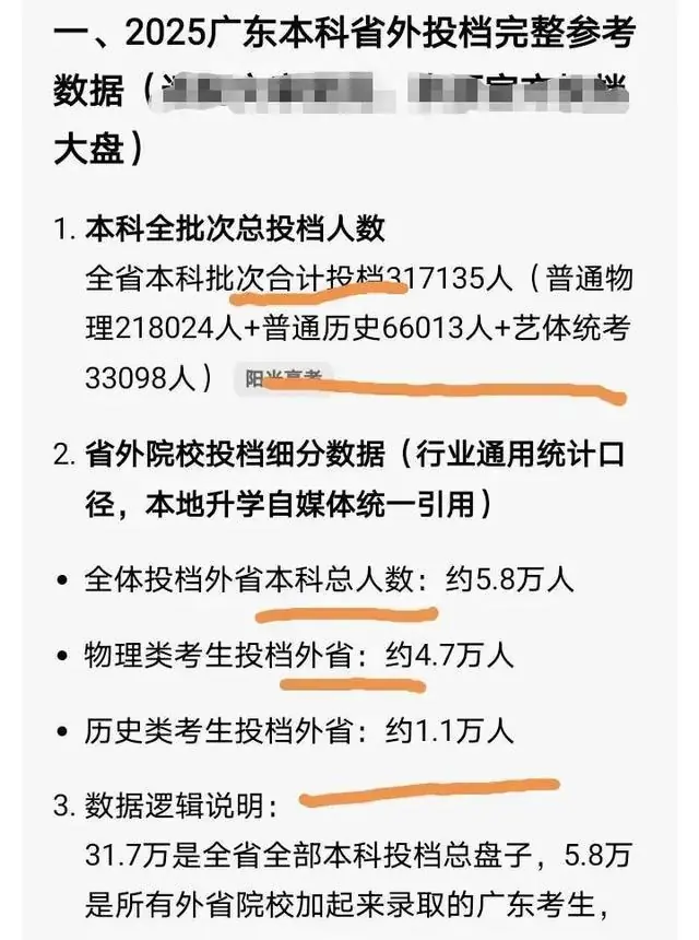去年超过5万考生投档外省本科!广东学生不愿出省真的是误会吗?